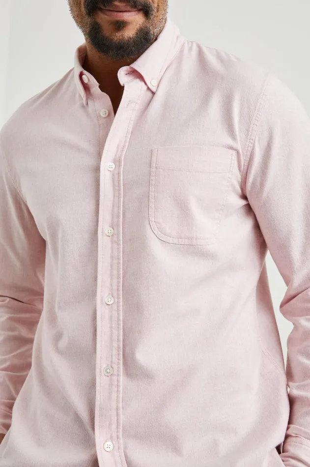 Shirts Men Rails Perry Shirt Perfect Pink Oxford