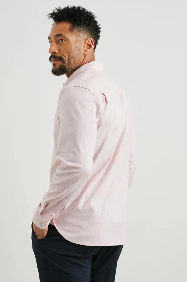 Shirts Men Rails Perry Shirt Perfect Pink Oxford