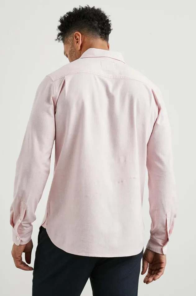Shirts Men Rails Perry Shirt Perfect Pink Oxford