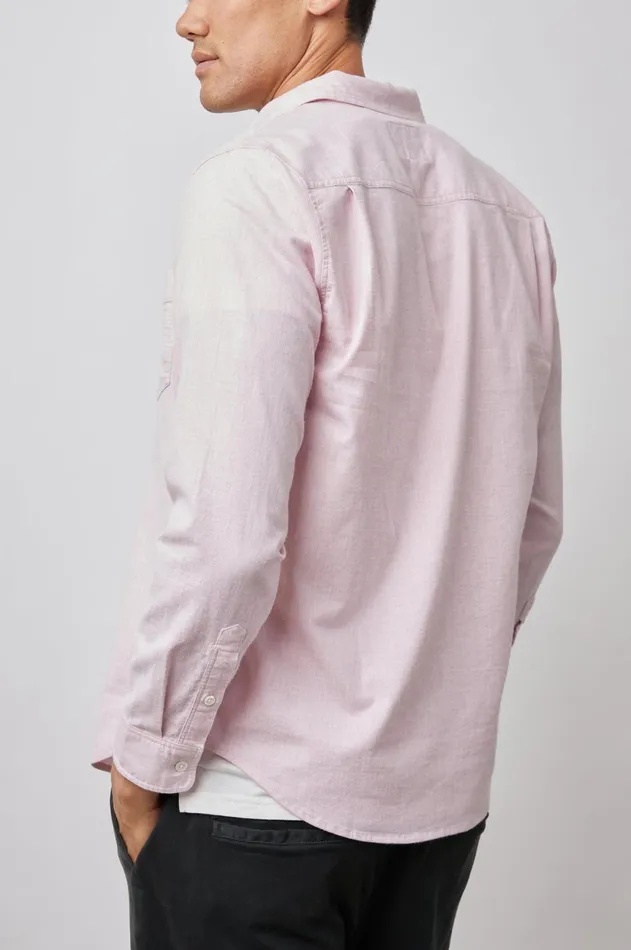 Shirts Men Rails Reid Shirt Coral Heather Oxford