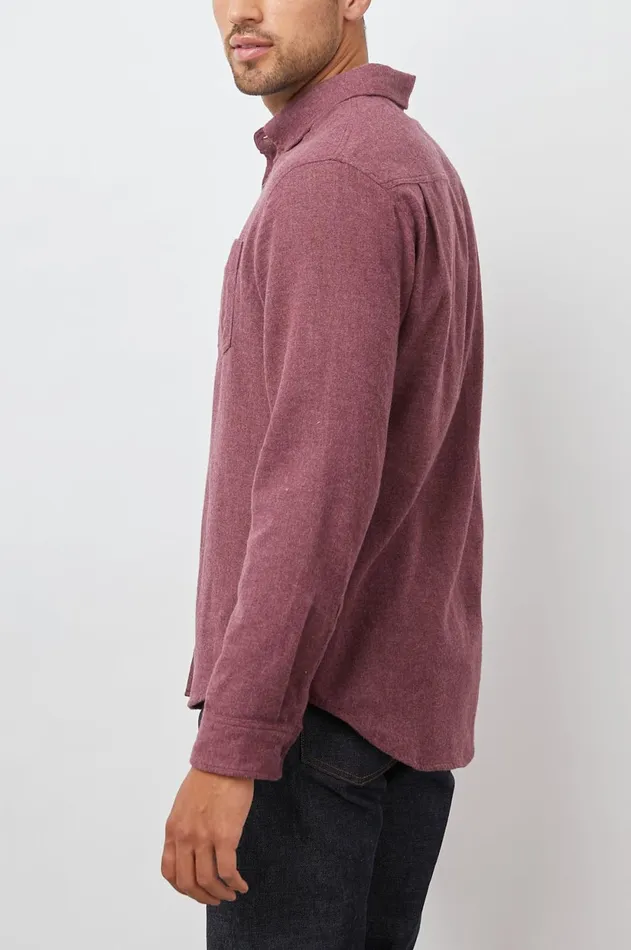 Shirts Men Rails Runson Shirt Currant