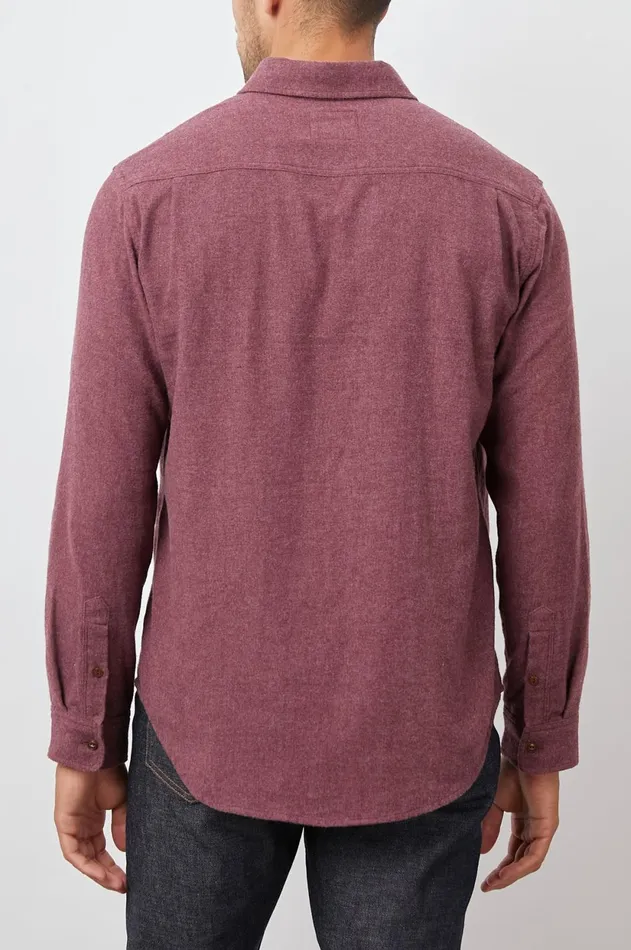 Shirts Men Rails Runson Shirt Currant