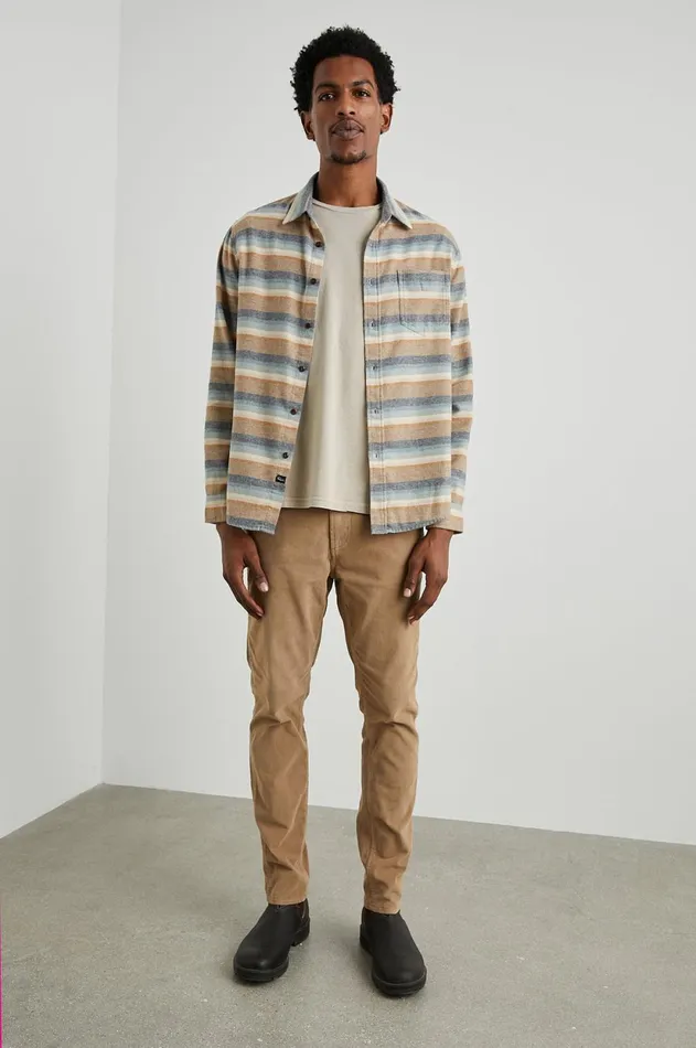 Shirts Men Rails Runson Shirt Santa Fe Stripe