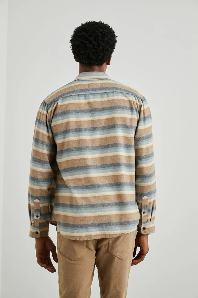 Shirts Men Rails Runson Shirt Santa Fe Stripe