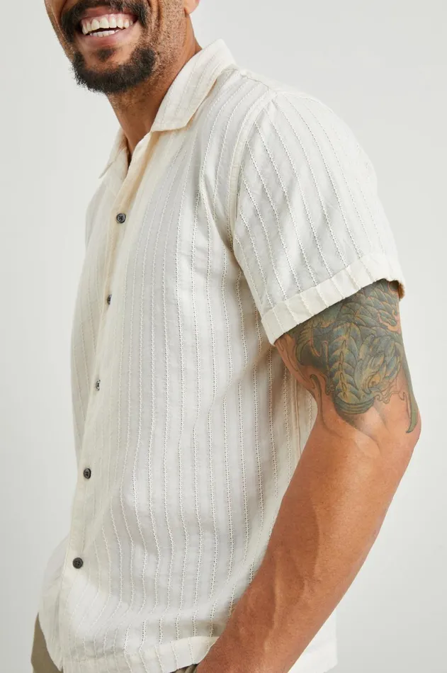 Shirts Men Rails Sinclair Shirt Bone