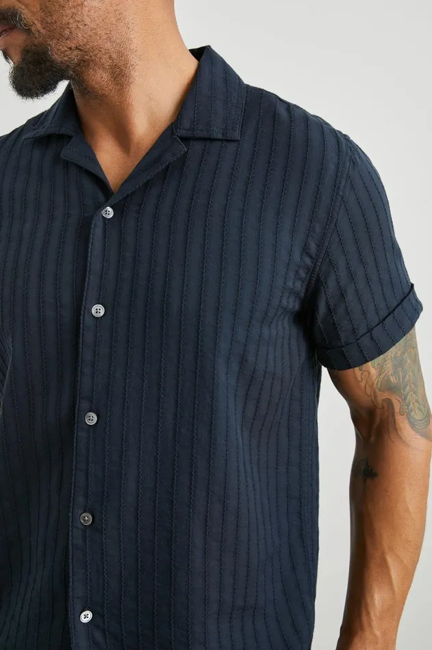 Shirts Men Rails Sinclair Shirt Deep Water