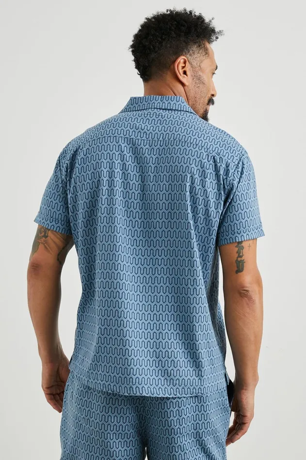 Shirts Men Rails Waimea Shirt Wishbone Blues