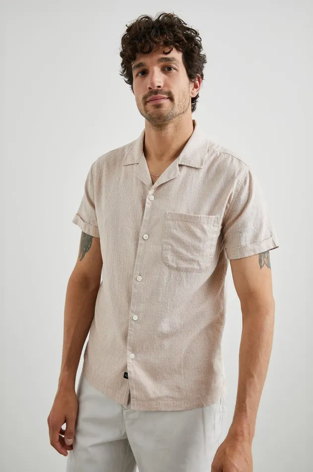 Shirts Men Rails Waimea Shirt Wishbone Mauve