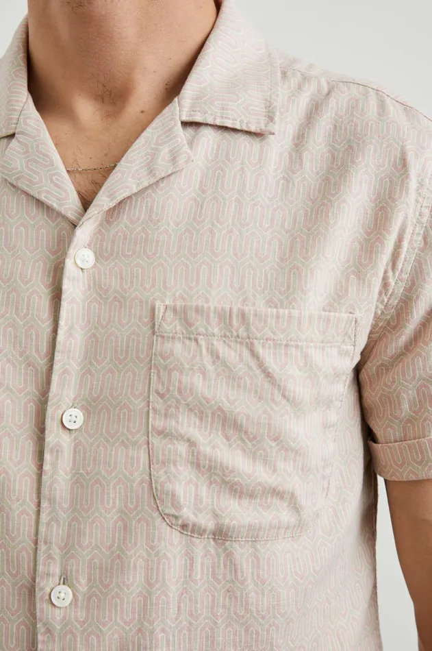 Shirts Men Rails Waimea Shirt Wishbone Mauve