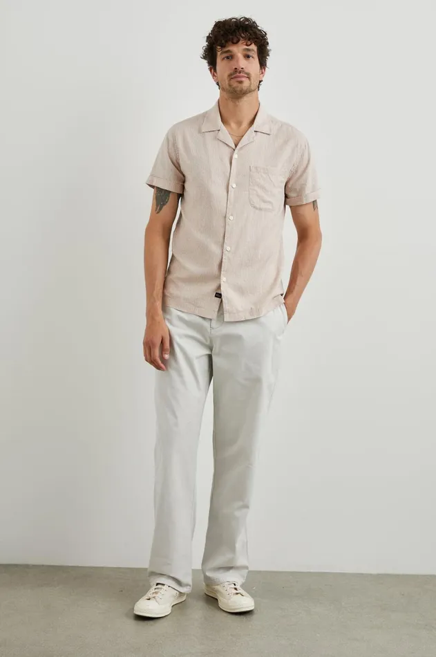 Shirts Men Rails Waimea Shirt Wishbone Mauve