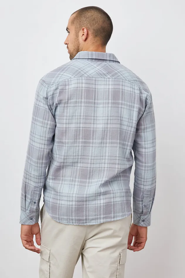 Shirts Men Rails Wyatt Shirt Blue Green Algae