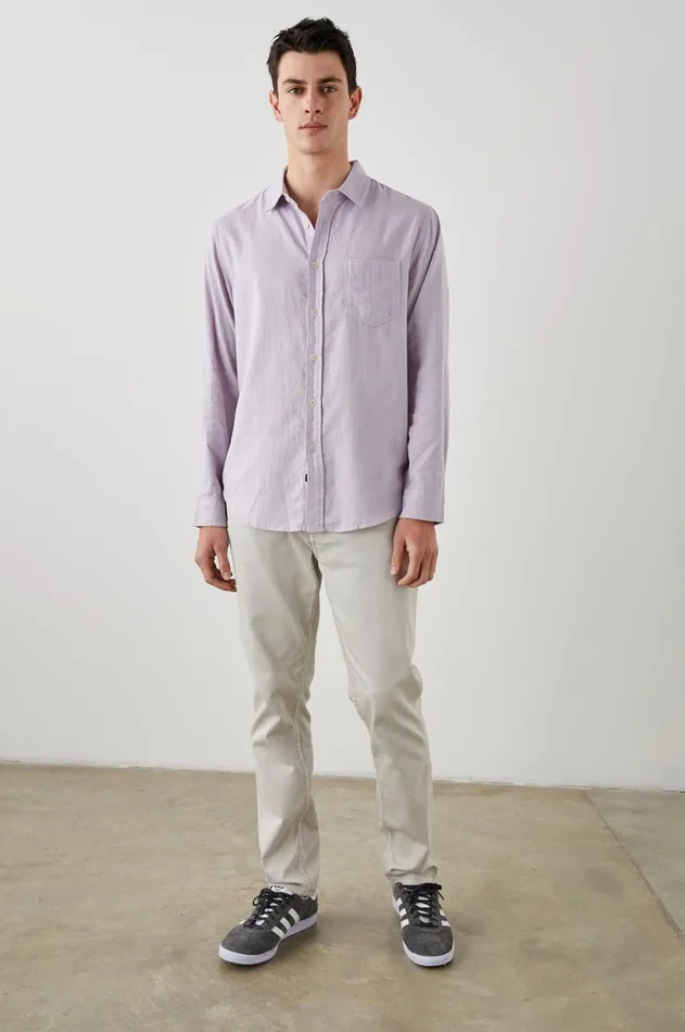 Shirts Men Rails Wyatt Shirt Lavender
