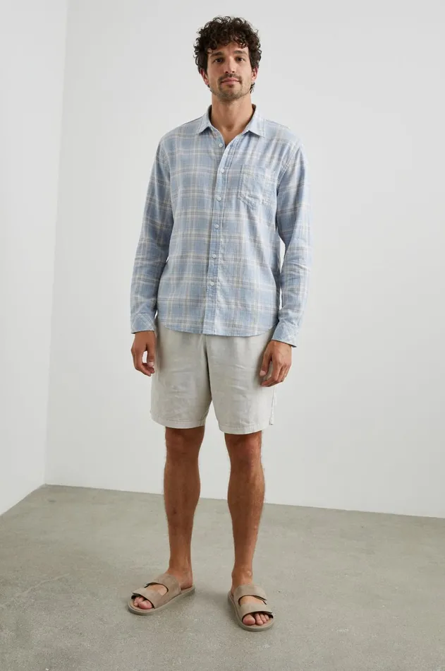 Shirts Men Rails Wyatt Shirt Rose Waterfall