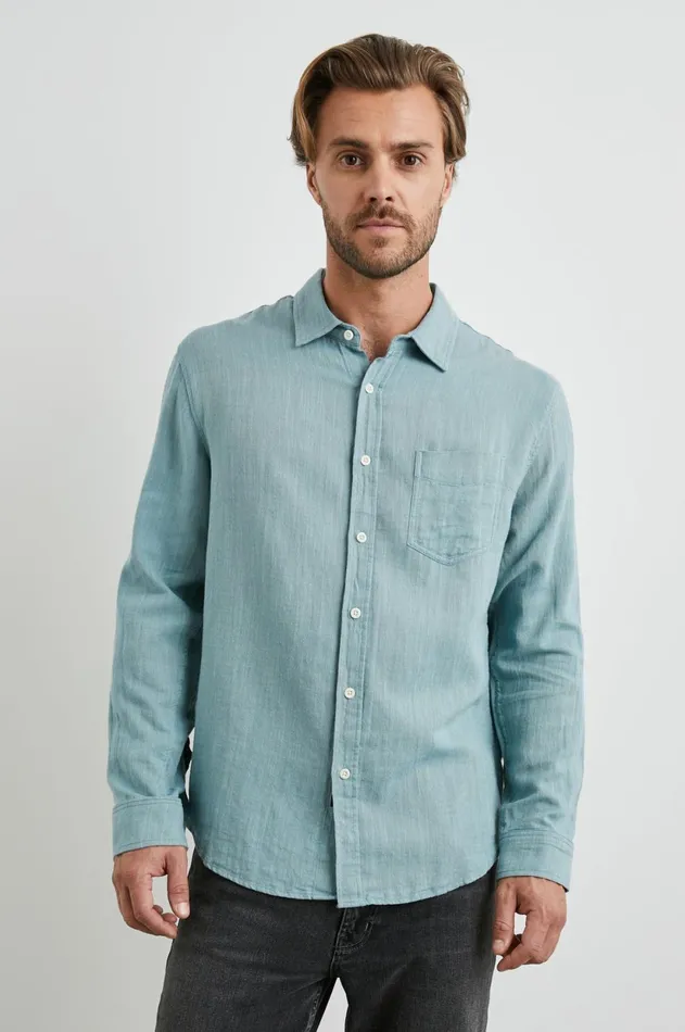 Shirts Men Rails Wyatt Shirt Sea Green