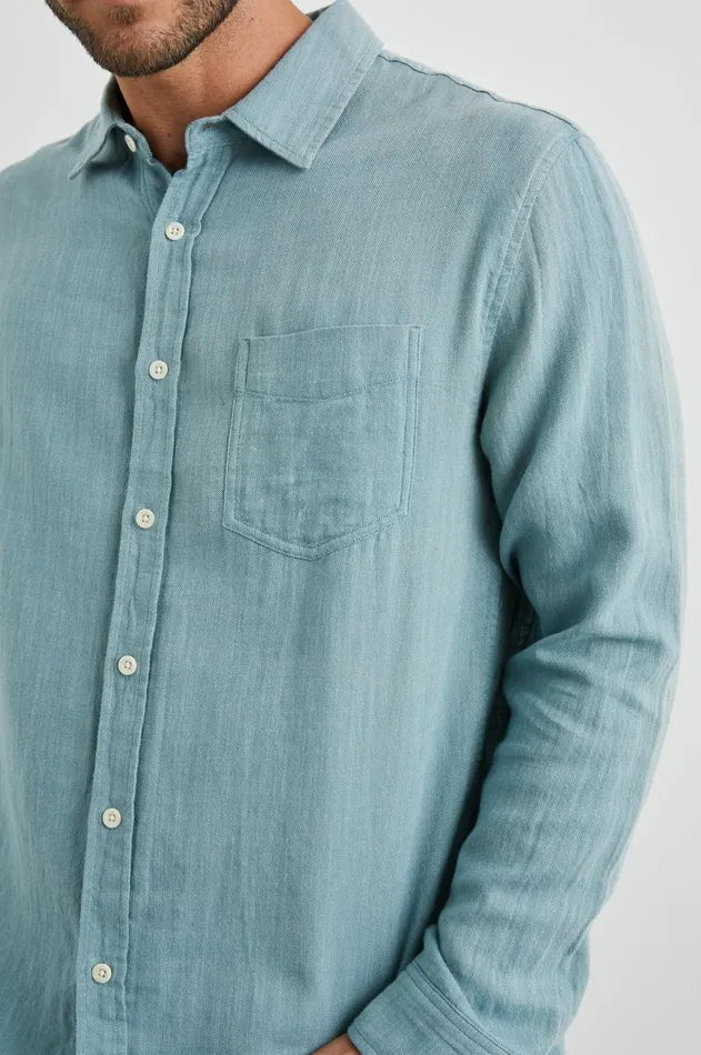 Shirts Men Rails Wyatt Shirt Sea Green