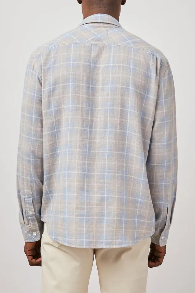 Shirts Men Rails Wyatt Shirt Shoreline Peach Tide