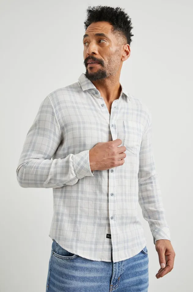 Shirts Men Rails Wyatt Shirt Slate Petal