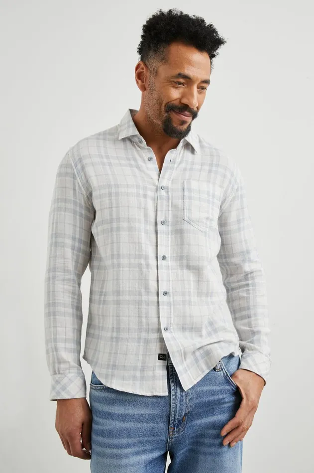 Shirts Men Rails Wyatt Shirt Slate Petal