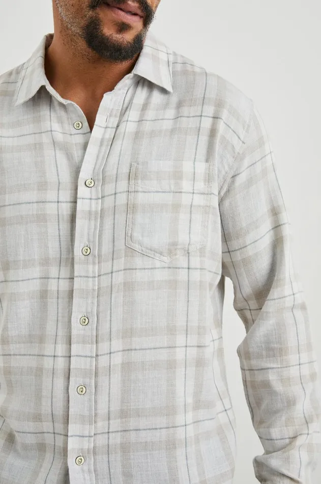 Shirts Men Rails Wyatt Shirt Tapir Agave Melange