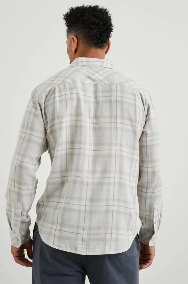 Shirts Men Rails Wyatt Shirt Tapir Agave Melange