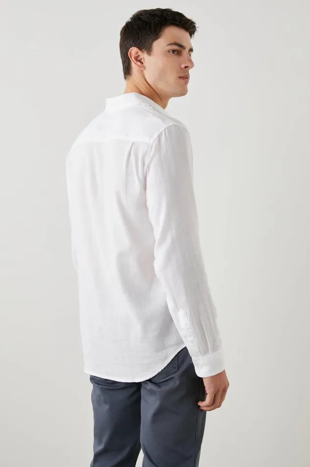 Shirts Men Rails Wyatt Shirt White