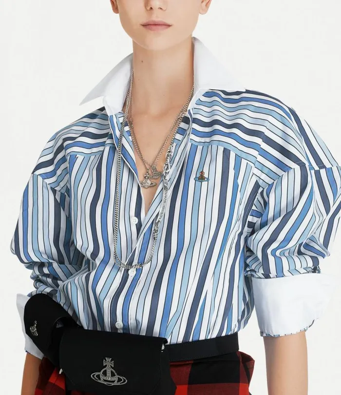 Shirts Men Vivienne Westwood Football Shirt In BigStripes