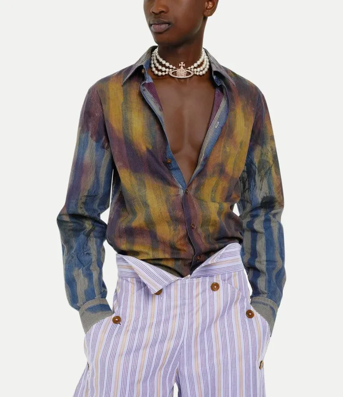 Shirts Men Vivienne Westwood Ghost Shirt In Multi