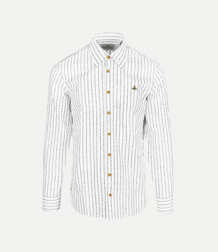Shirts Men Vivienne Westwood Ghost Shirt In White
