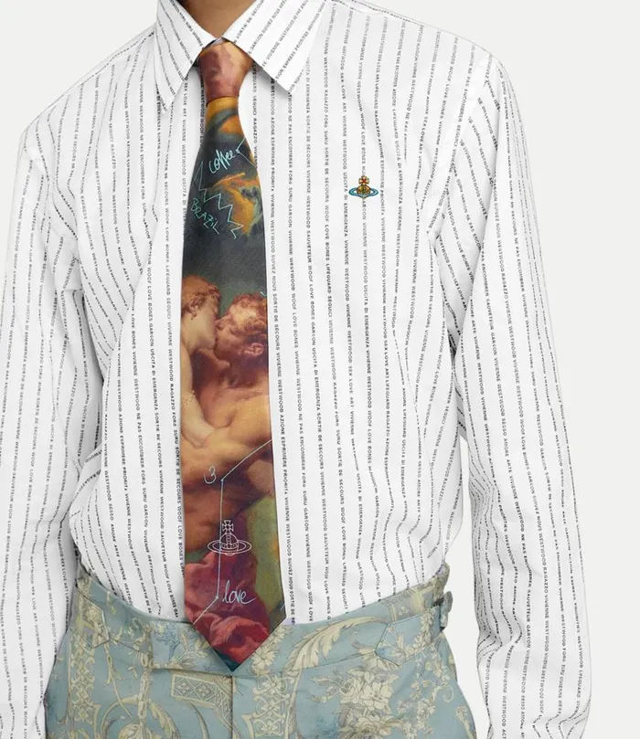 Shirts Men Vivienne Westwood Ghost Shirt In White