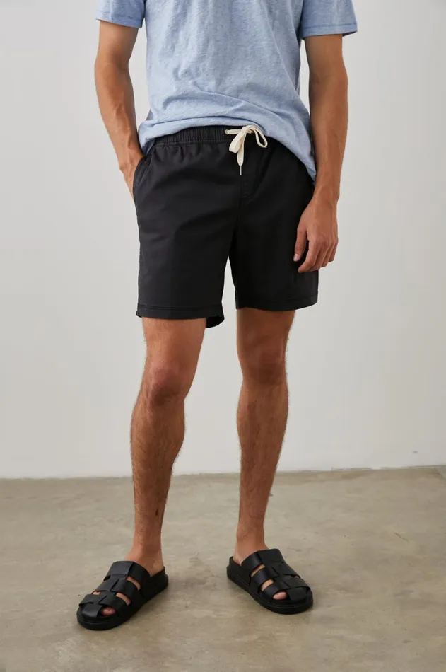 Shorts and Swim Men Rails Cruz Short Washed Black