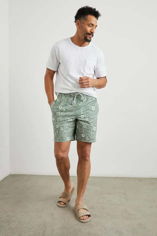 Shorts and Swim Men Rails Kian Swim Short Japanese Stencil Fatigue