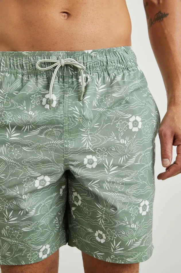 Shorts and Swim Men Rails Kian Swim Short Japanese Stencil Fatigue