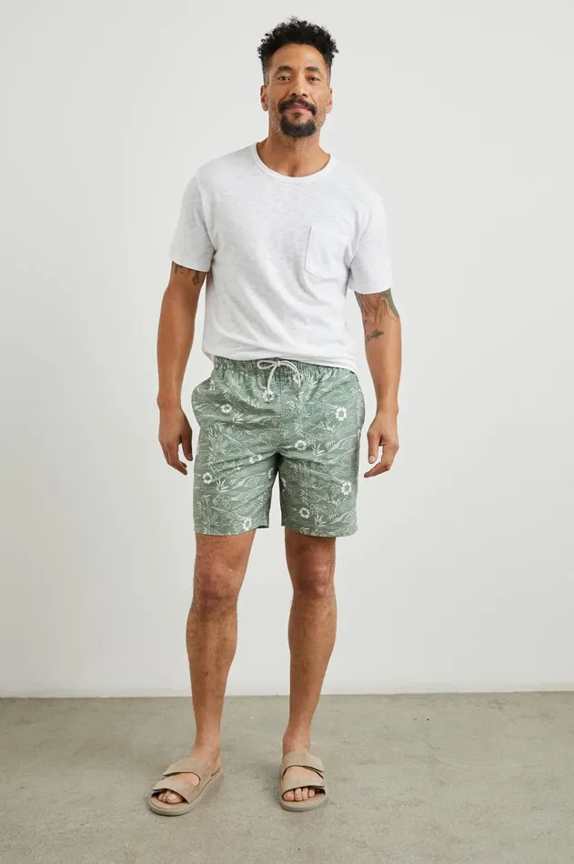 Shorts and Swim Men Rails Kian Swim Short Japanese Stencil Fatigue