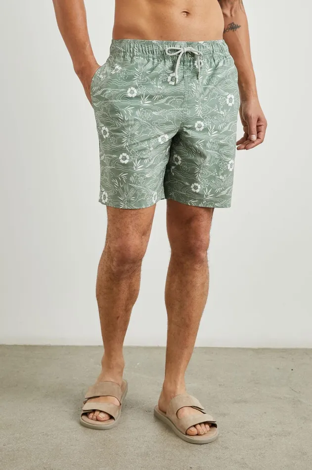 Shorts and Swim Men Rails Kian Swim Short Japanese Stencil Fatigue