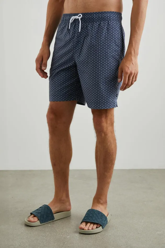Shorts and Swim Men Rails Kian Swim Short Polygon Micro Navy