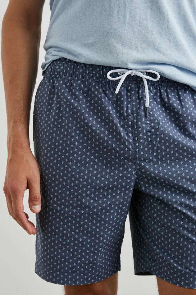 Shorts and Swim Men Rails Kian Swim Short Polygon Micro Navy