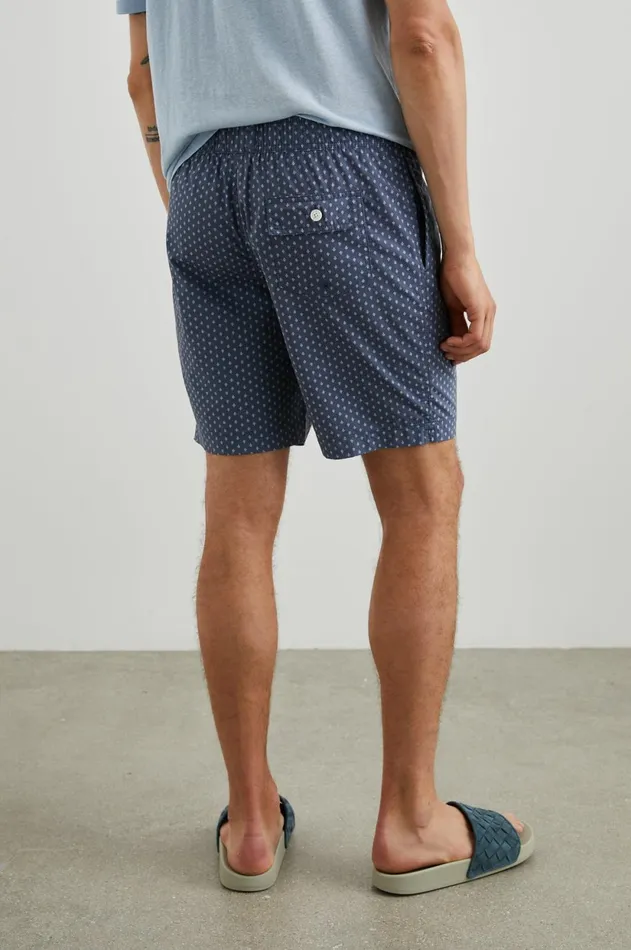 Shorts and Swim Men Rails Kian Swim Short Polygon Micro Navy