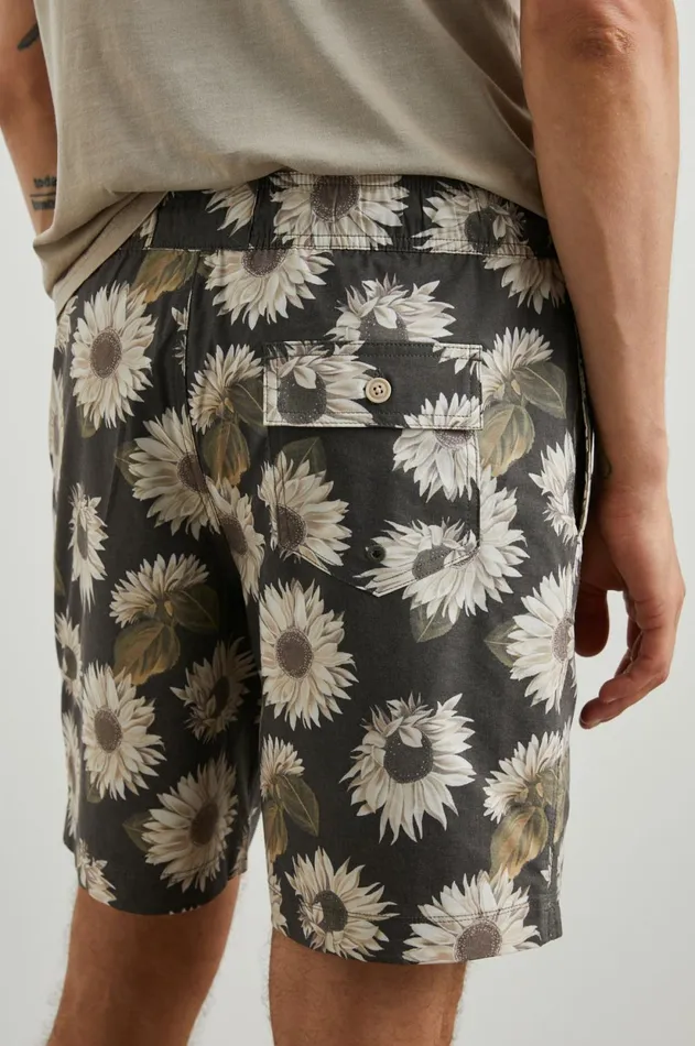 Shorts and Swim Men Rails Kian Swim Short Sunflower Twirl Bark