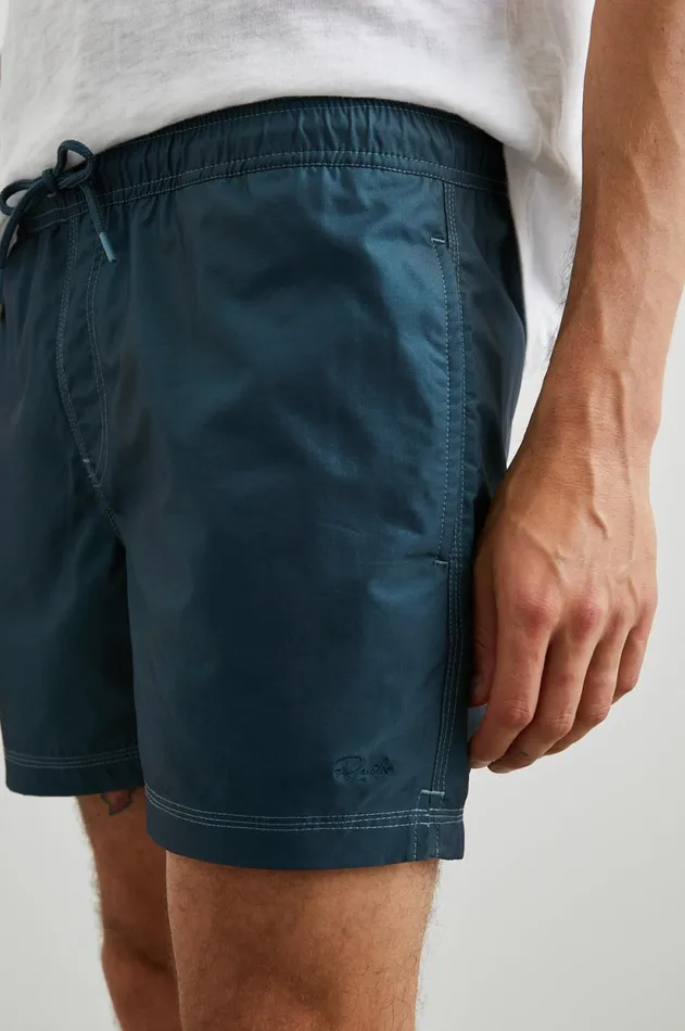Shorts and Swim Men Rails La Brea Swim Short Dark Aegean