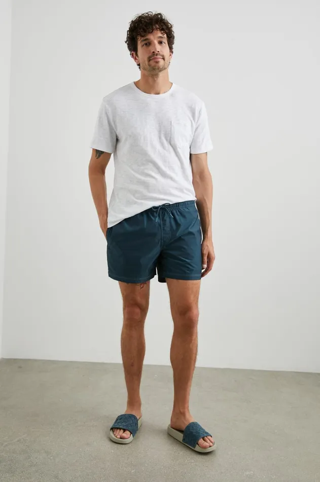 Shorts and Swim Men Rails La Brea Swim Short Dark Aegean