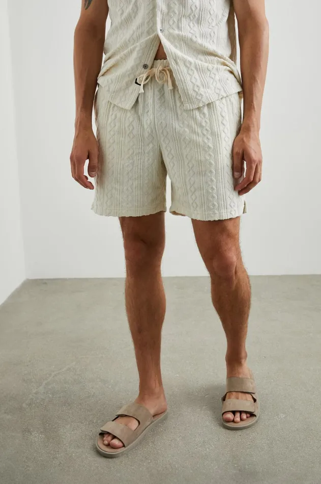 Shorts and Swim Men Rails Nova Short Ecru