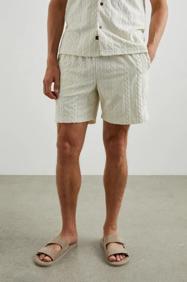 Shorts and Swim Men Rails Nova Short Ecru