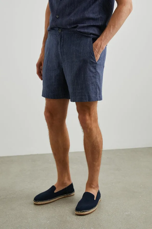 Shorts and Swim Men Rails Sona Short Matrix Navy Pearl