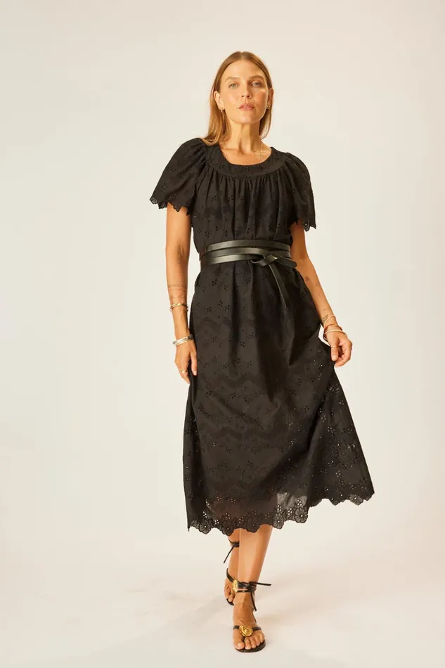 Sienna Dress Geranium Midnight Women Natalie Martin Dresses