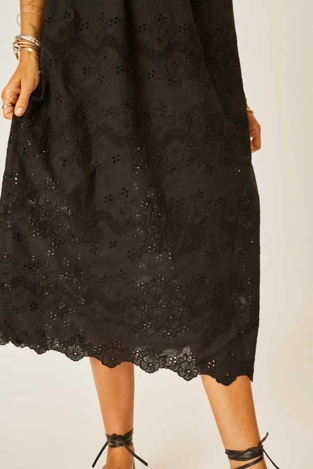Sienna Dress Geranium Midnight Women Natalie Martin Dresses