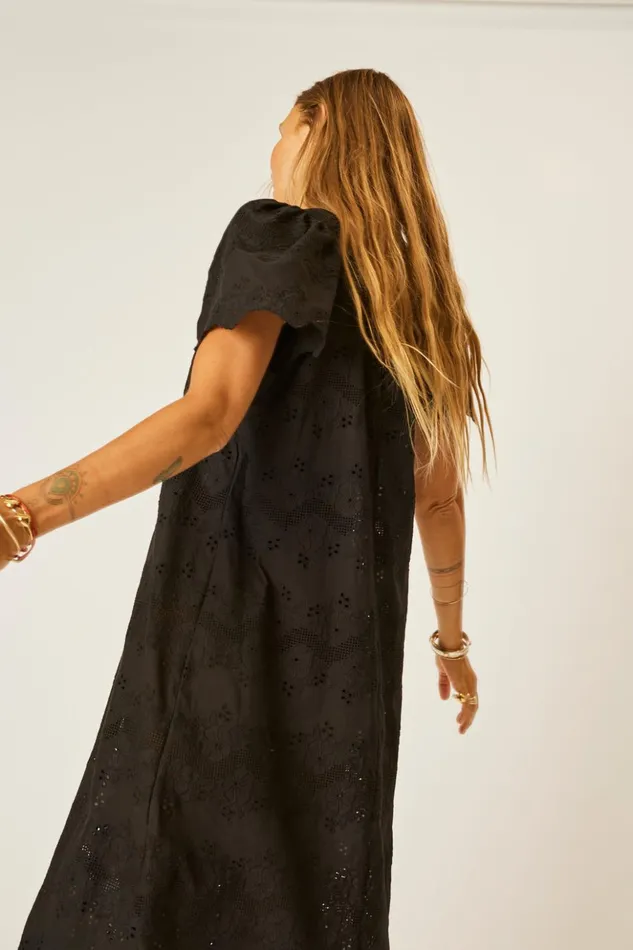 Sienna Dress Geranium Midnight Women Natalie Martin Dresses