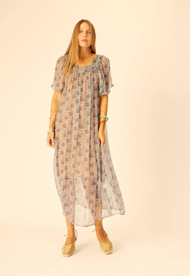 Sienna Dress Snowflake Sea Women Natalie Martin Dresses