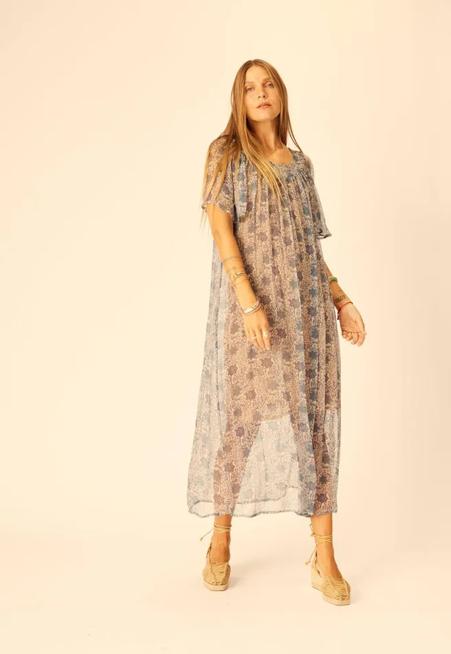Sienna Dress Snowflake Sea Women Natalie Martin Dresses