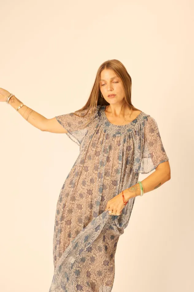 Sienna Dress Snowflake Sea Women Natalie Martin Dresses