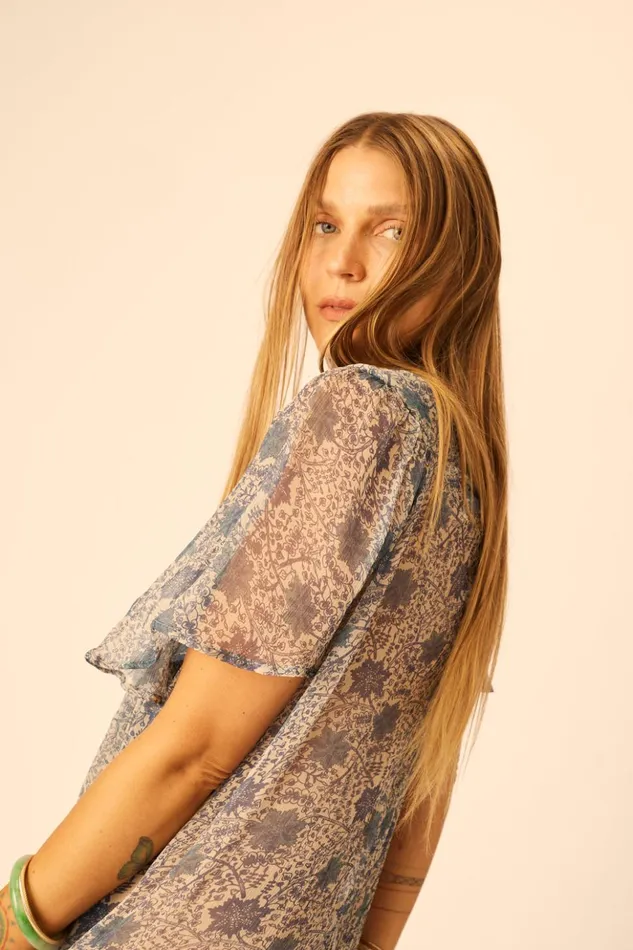 Sienna Dress Snowflake Sea Women Natalie Martin Dresses